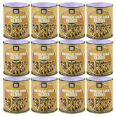 12X Metallic Gold Gloss Non-Drip Paint 300ml Tin Paint